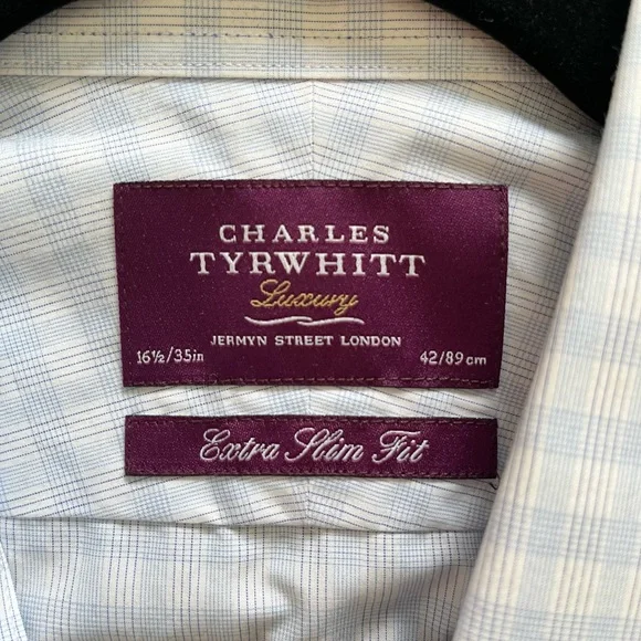 Charles Trywhitt Dress Shirt Cuff Link Sleeves - Picture 3 of 3
